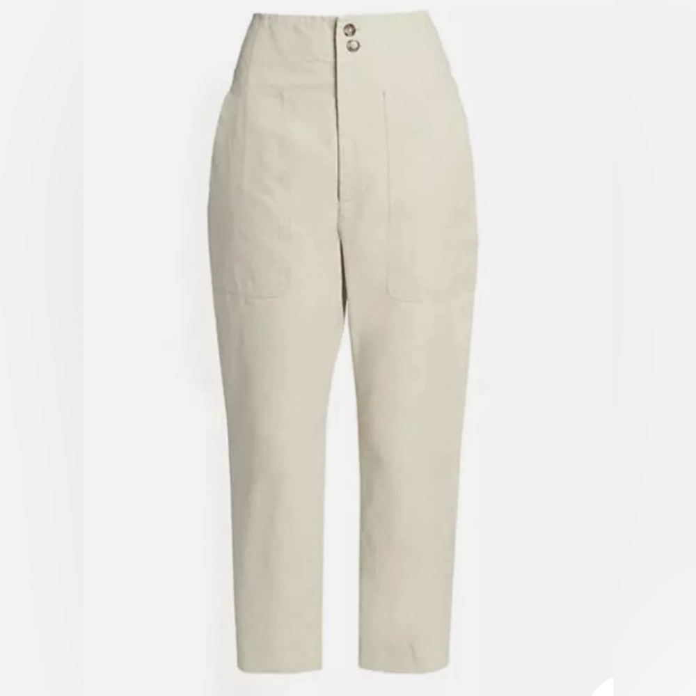 NWT Isabel Marant Pantalon Pralunia size 34. Beige